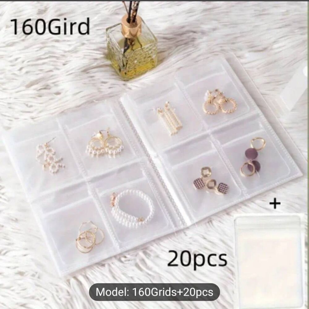 20 pouch PVC jewelry organizer